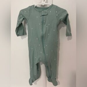 Carters starfish print footie